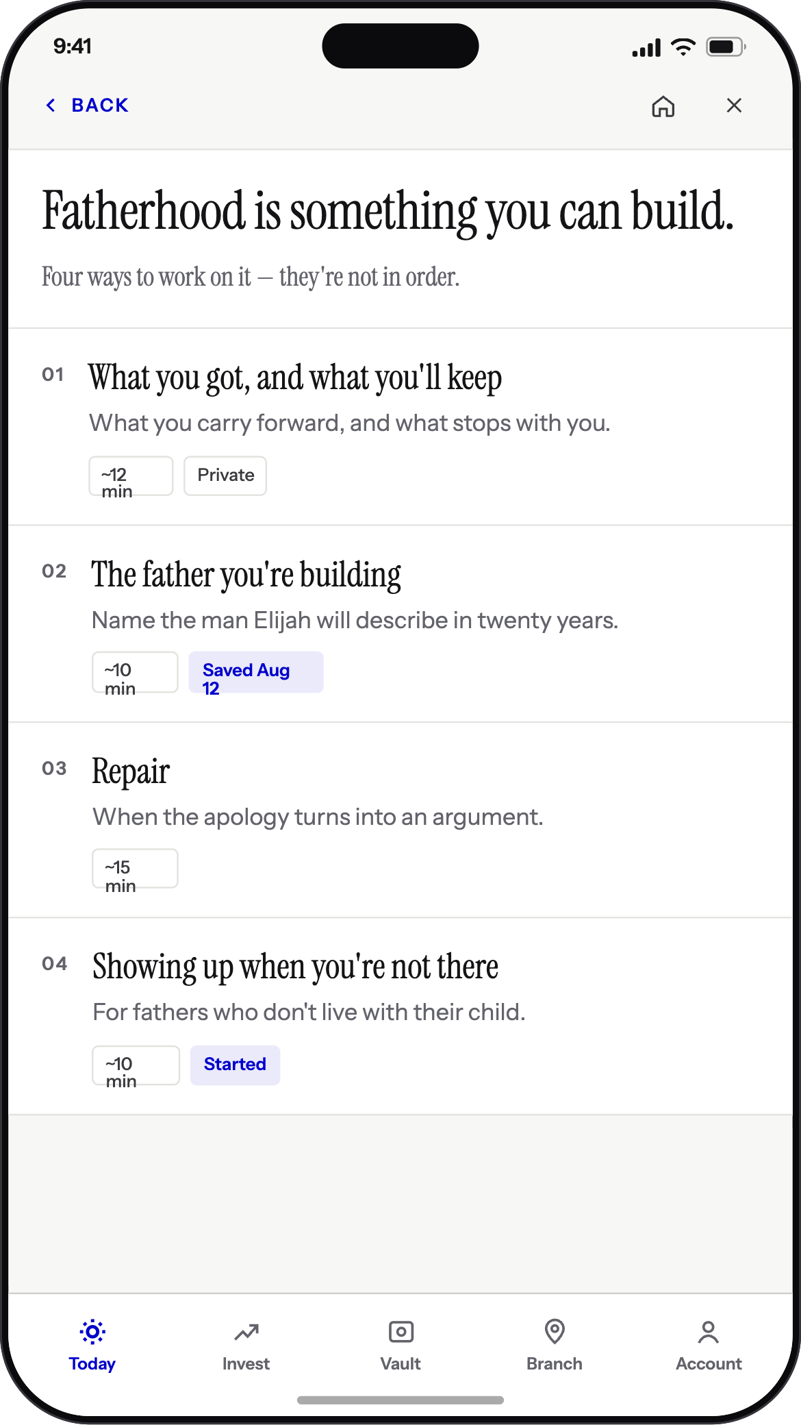 Dads Without Dads — tools